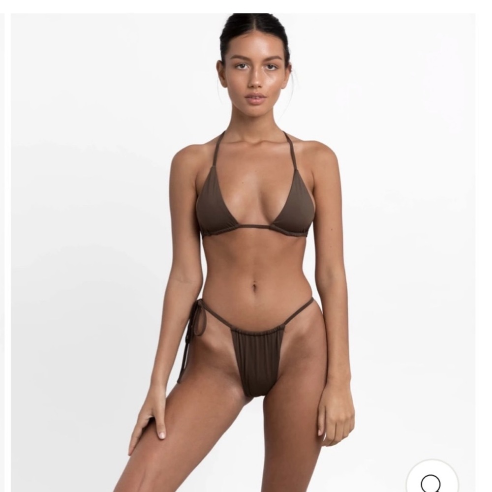 NWT SCULPT SWIM TOP Liberty Mocha XL